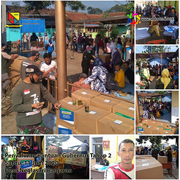 PENYALURAN BANTUAN GUBERNUR TAHAP 2